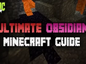 Minecraft obsidian