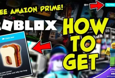 ROBLOX COLLECT EXCLUSIVE ITEMS WITH PRIME GAMING